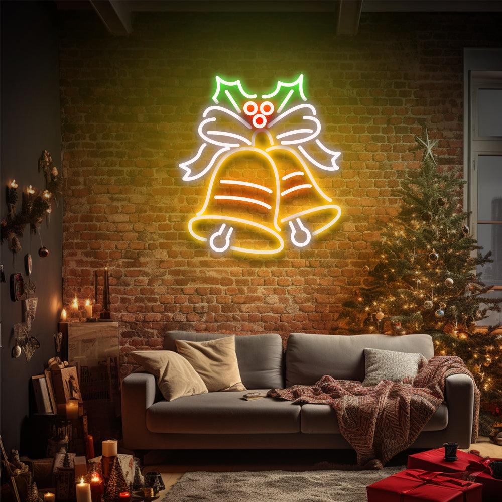 Christmas Bells - LED Neon Sign - NeonNiche