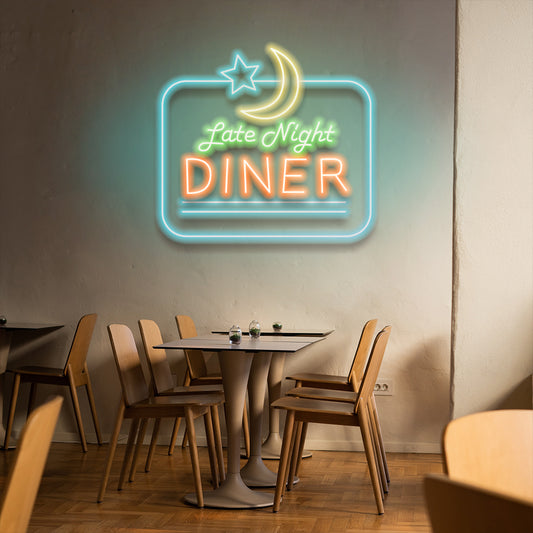 Late Night Diner 2 - LED Neon Sign