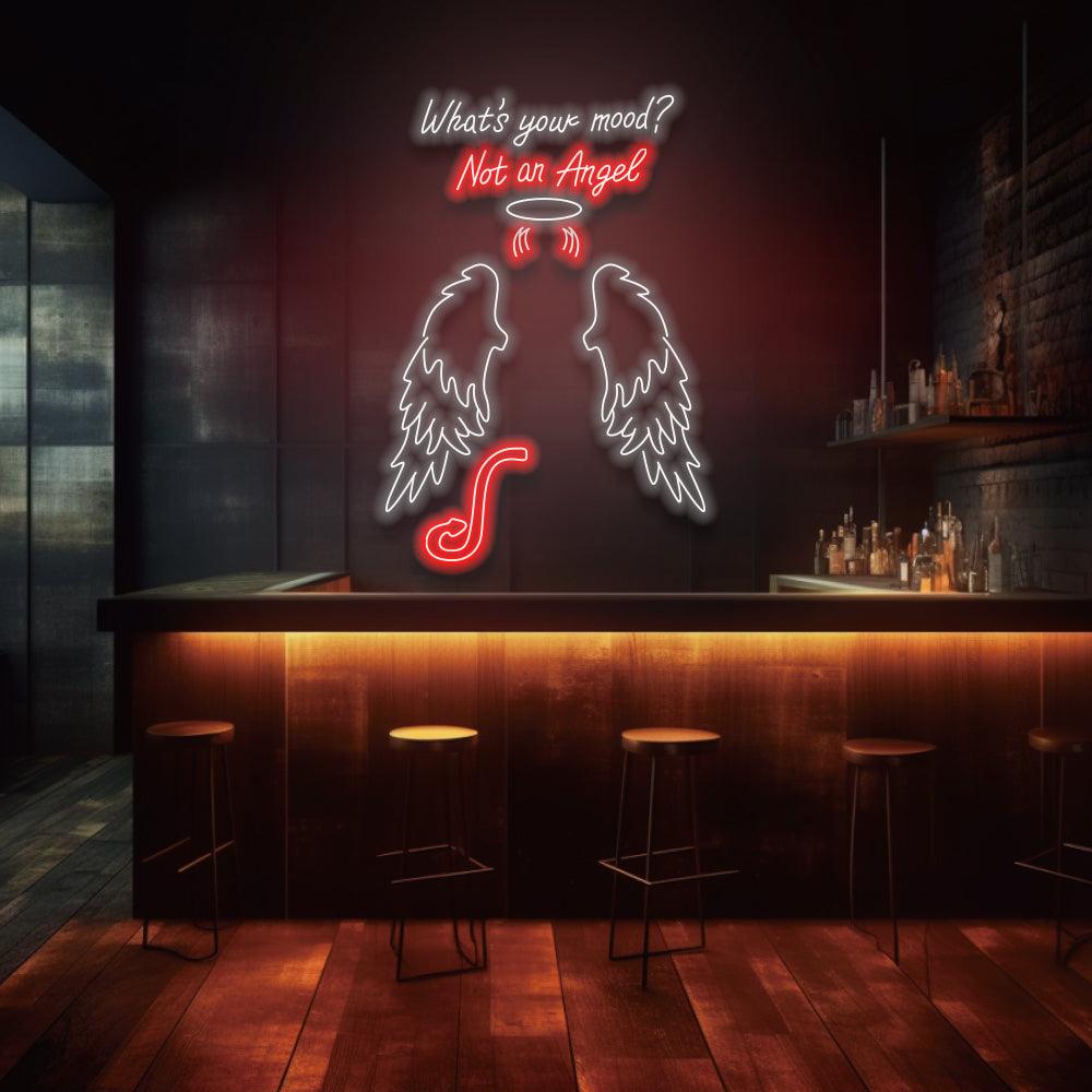 Not An Angel - LED Neon Sign - NeonNiche