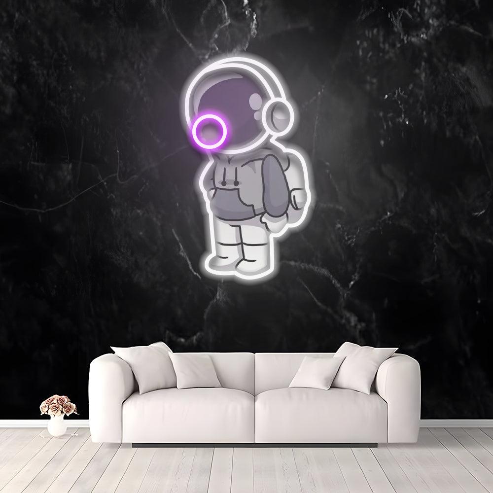 Bubblegum Spaceman - LED Neon Sign - NeonNiche
