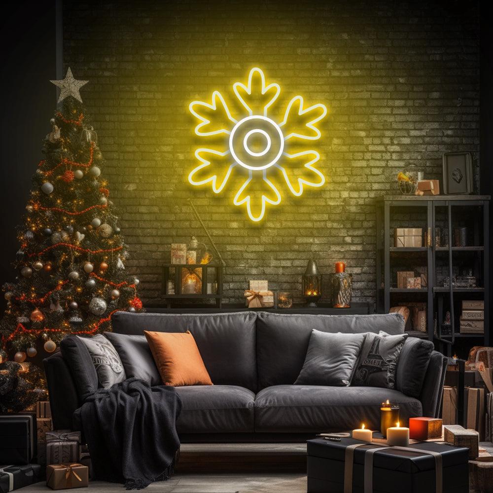 Snowflake - LED Neon Sign - NeonNiche