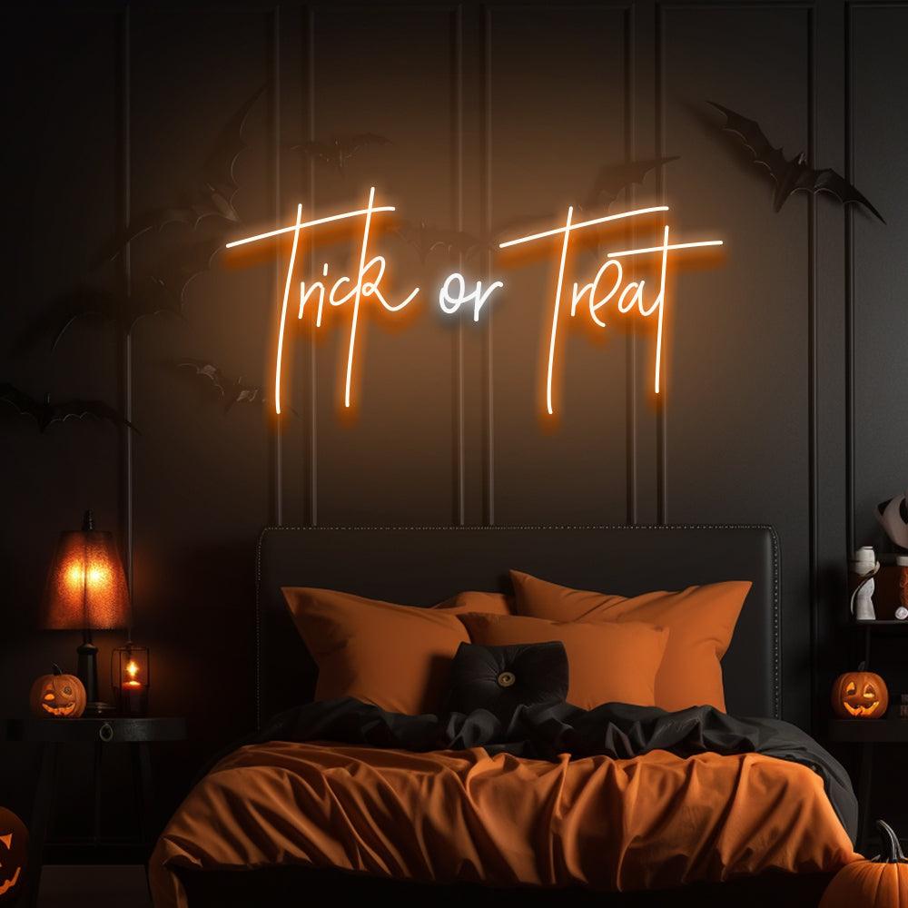 Trick or Treat LED Neon Sign - NeonNiche