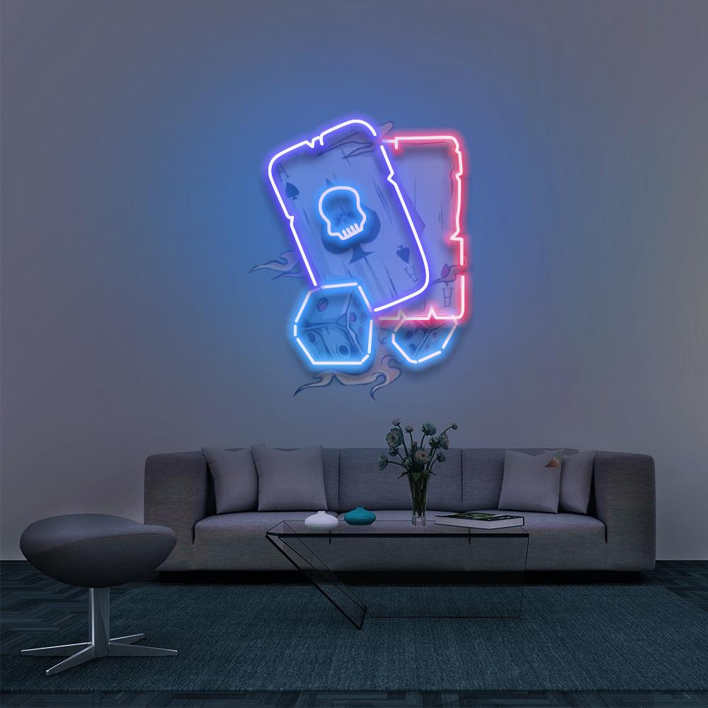 Poker - LED Neon Sign - NeonNiche