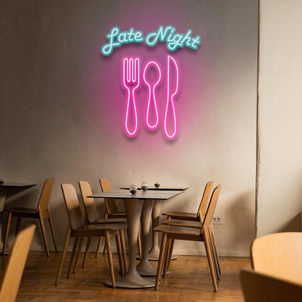 Late Night - LED Neon Sign - NeonNiche