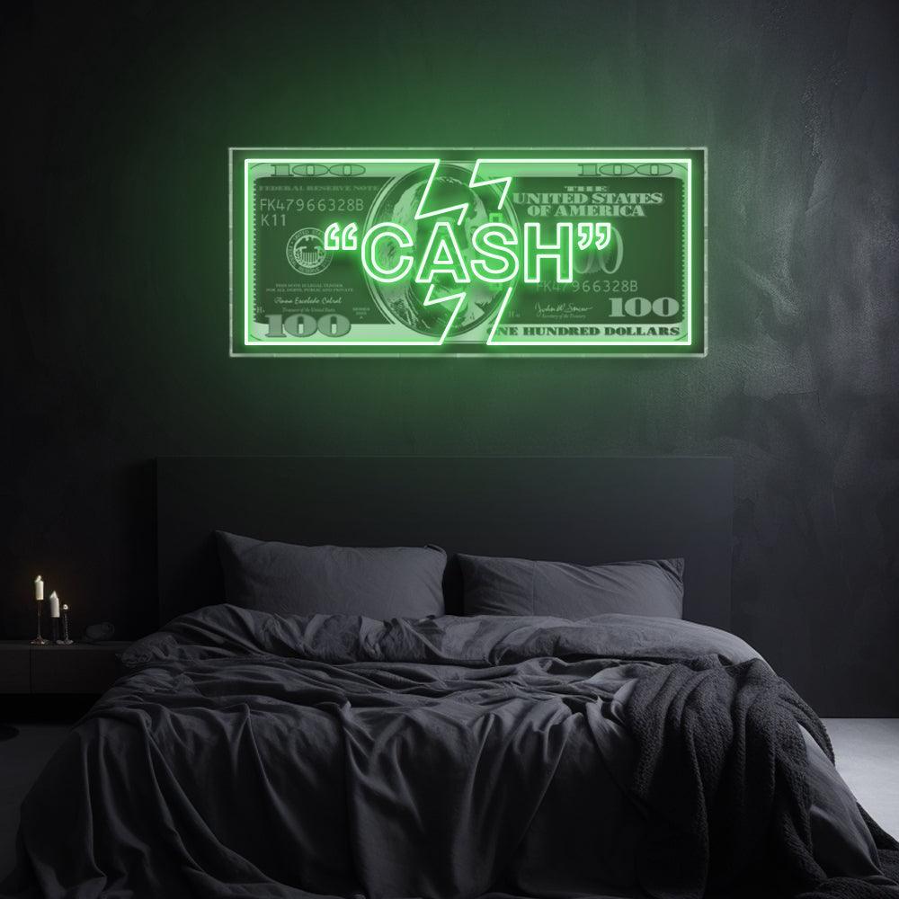 Cash - LED Neon Sign - NeonNiche