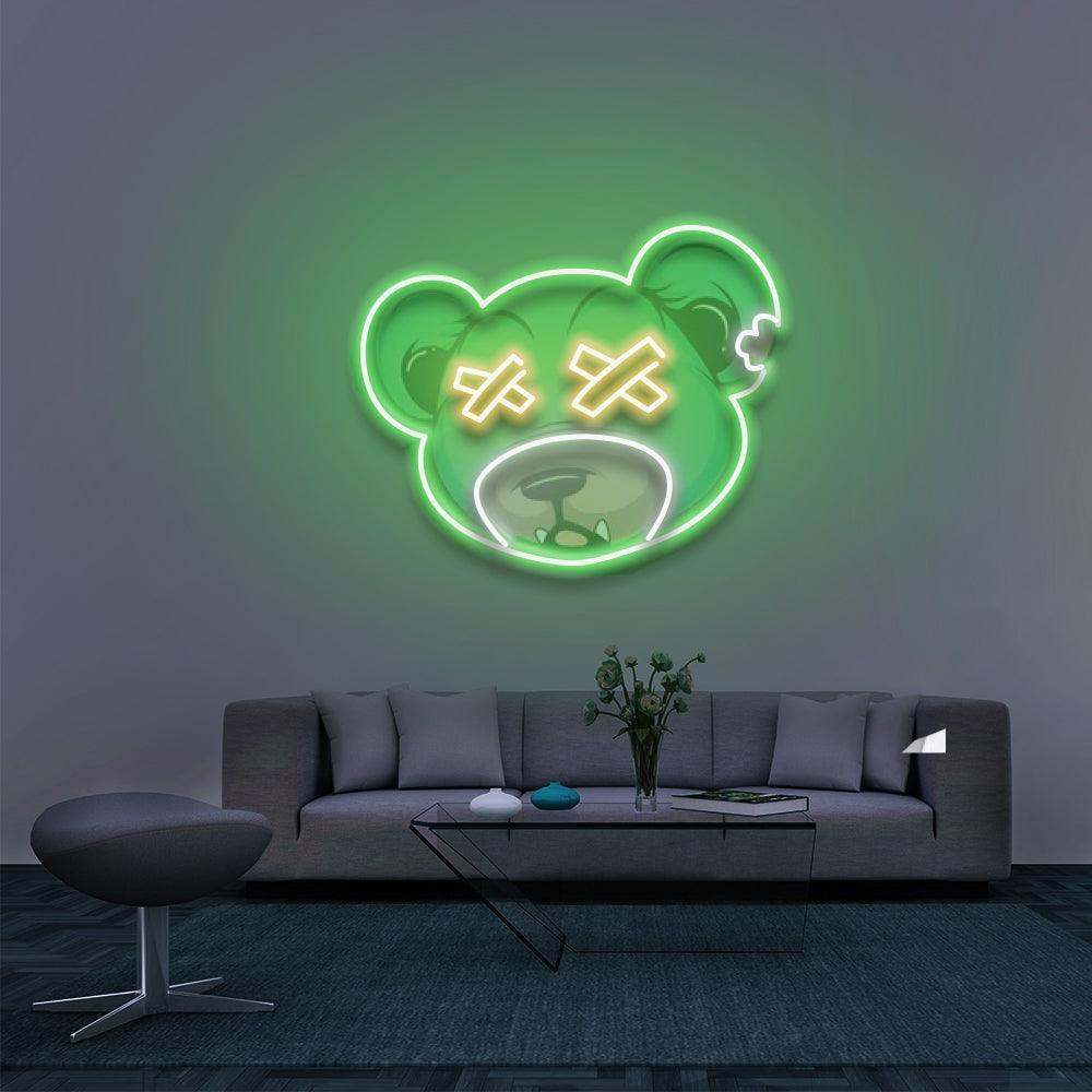 Dead Bear - LED Neon Sign - NeonNiche
