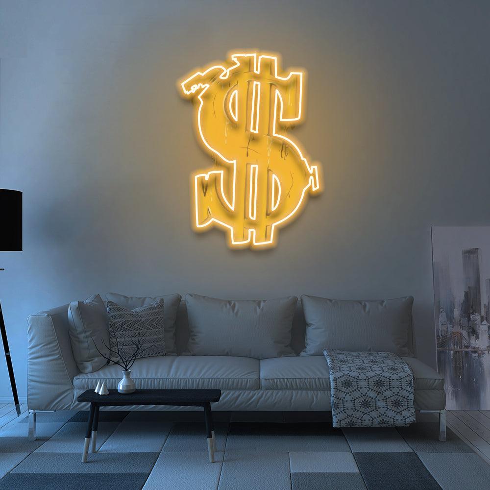 Dollar Grafitti - LED Neon Sign - NeonNiche