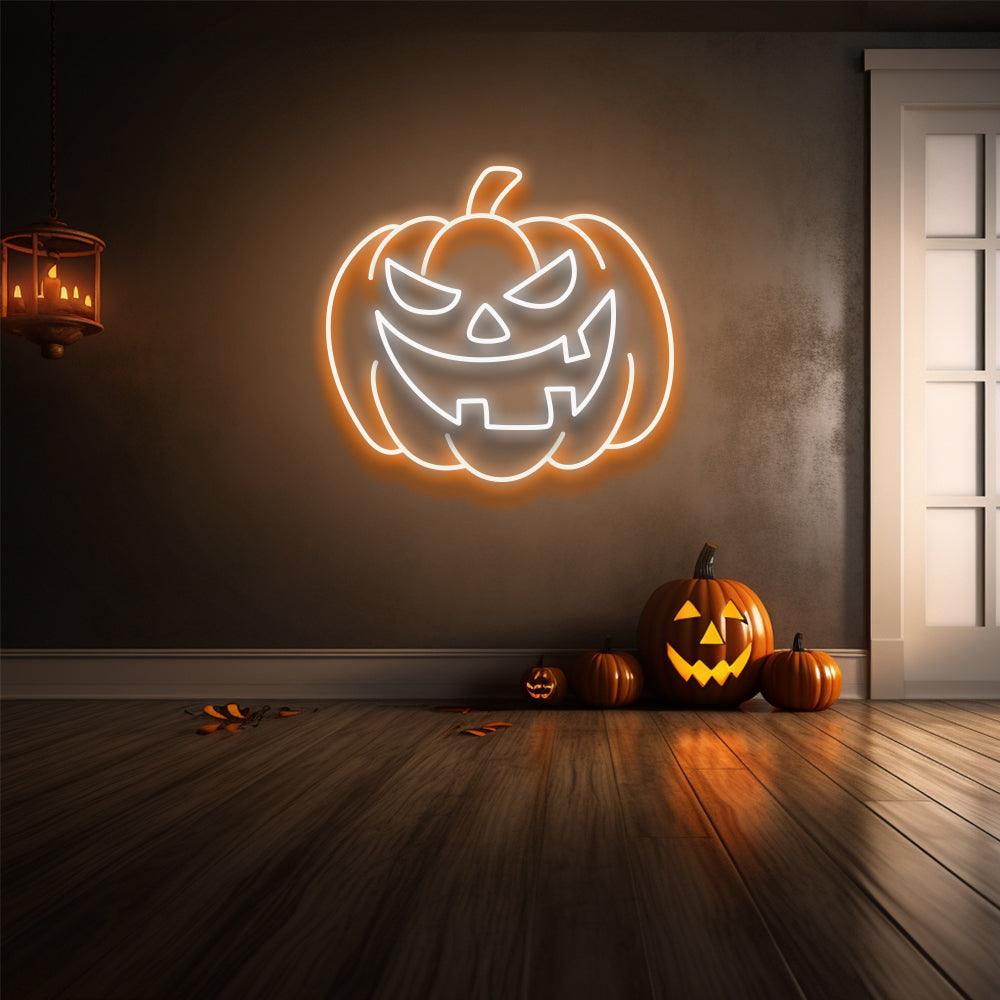 Pumpkin LED Neon Sign - NeonNiche