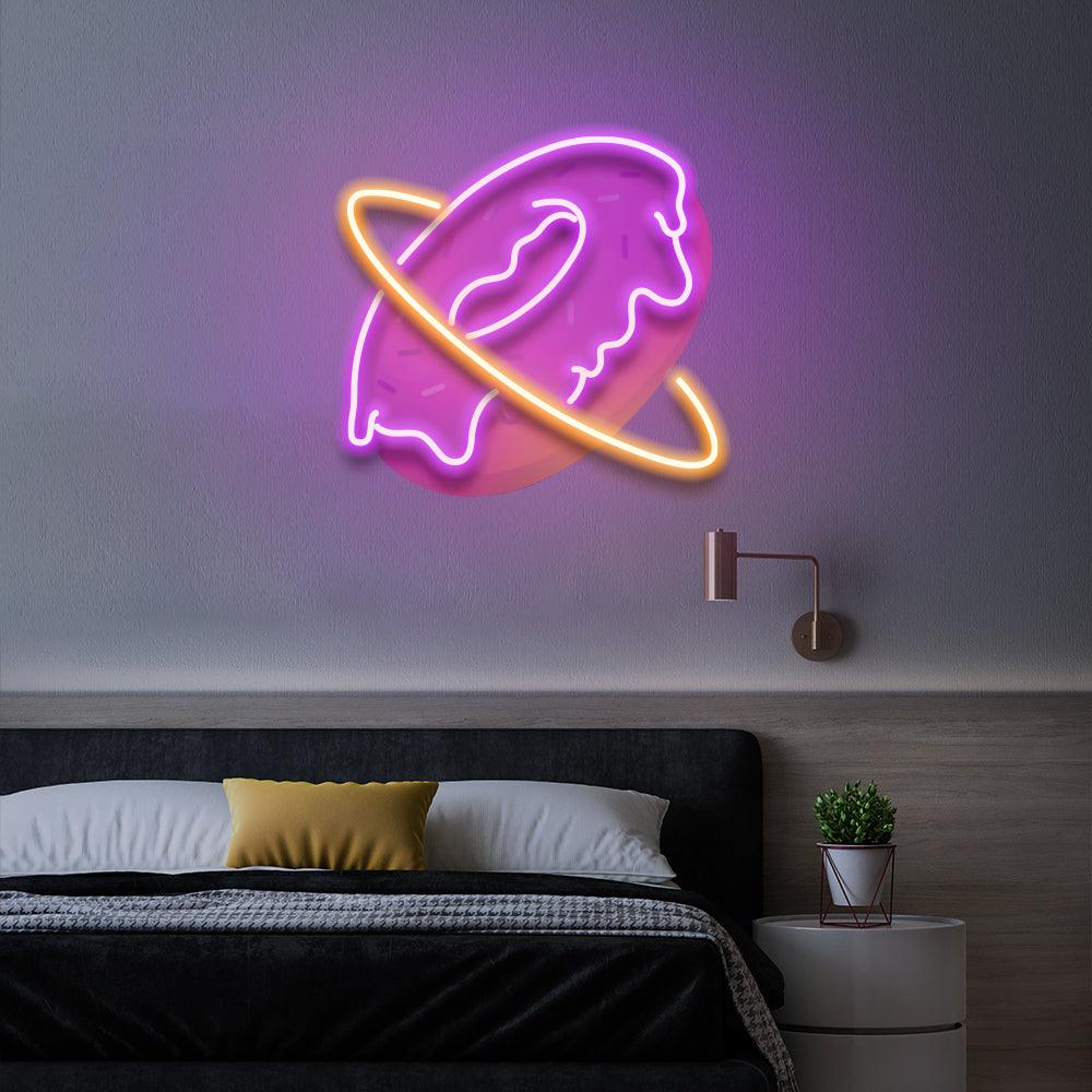 Donut Planet - LED Neon Sign - NeonNiche
