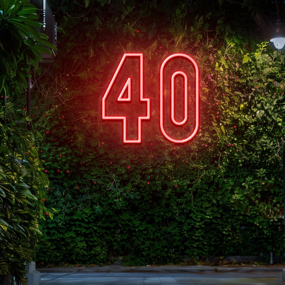 40 - LED Neon Sign