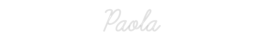 Custom Neon: Paola
