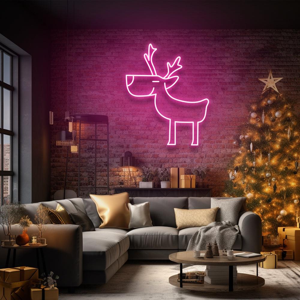 Reindeer - LED Neon Sign - NeonNiche