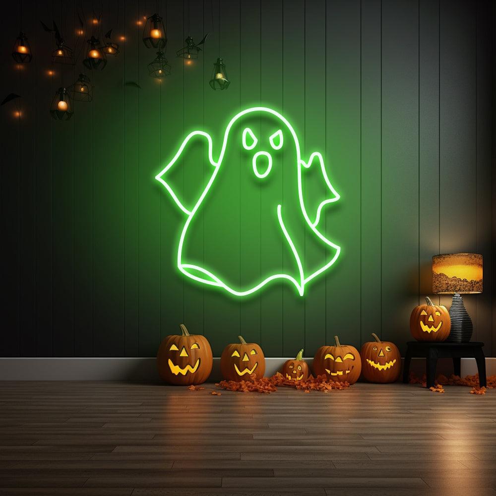 Halloween Ghost LED Neon Sign - NeonNiche