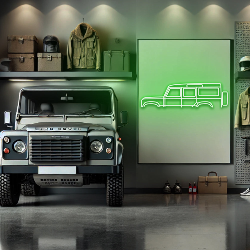 Defender 110 - LED Neon Sign
