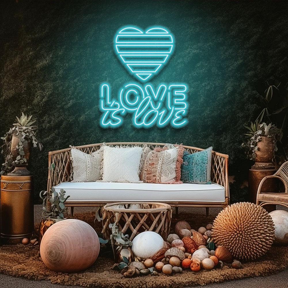 Love Is Love - LED Neon Sign - NeonNiche