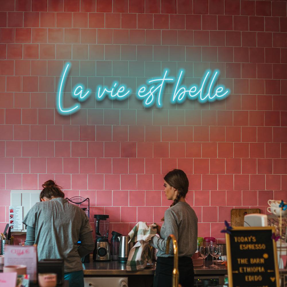 La Vie Est Belle - LED Neon Sign - NeonNiche