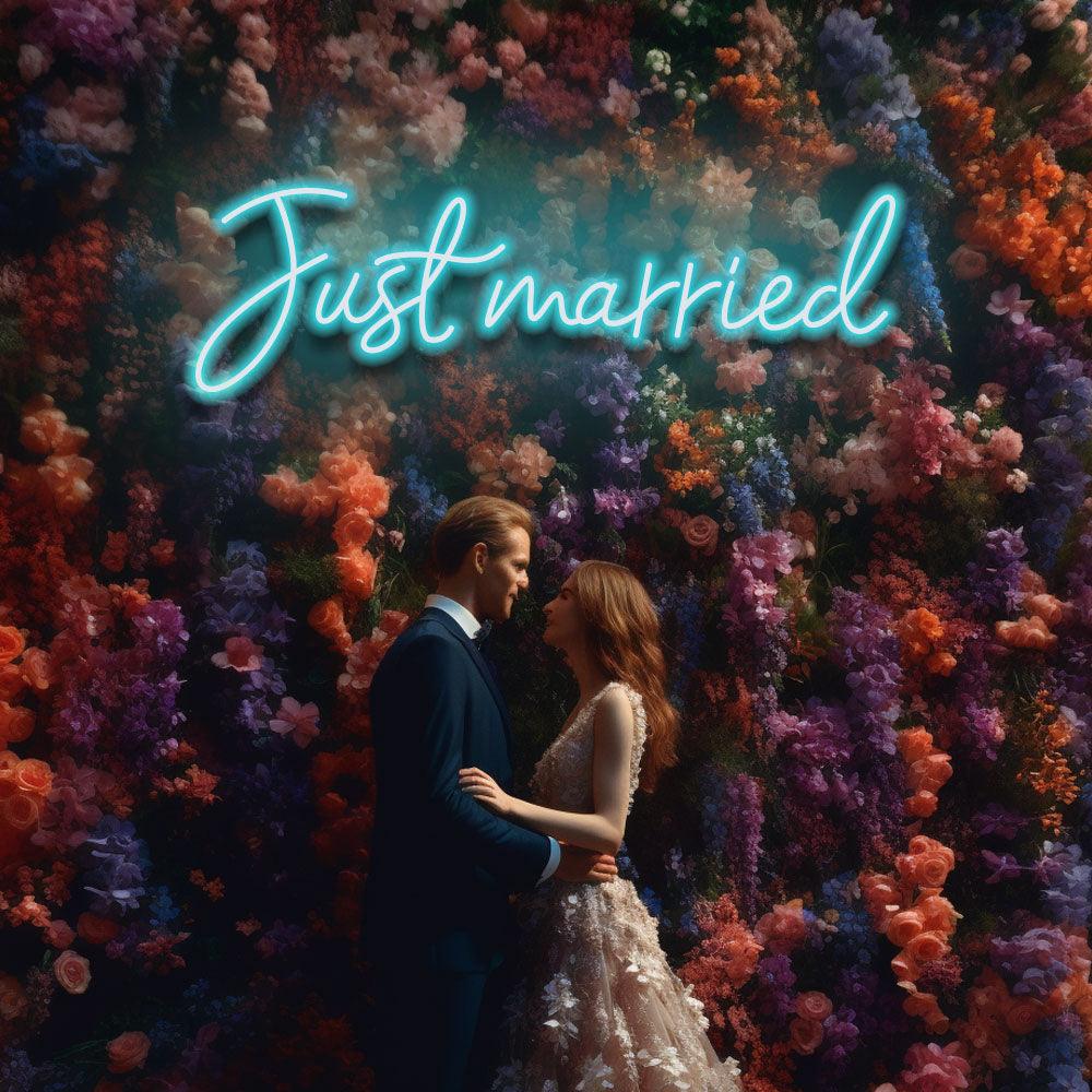 Just Married - LED Neon Sign - NeonNiche