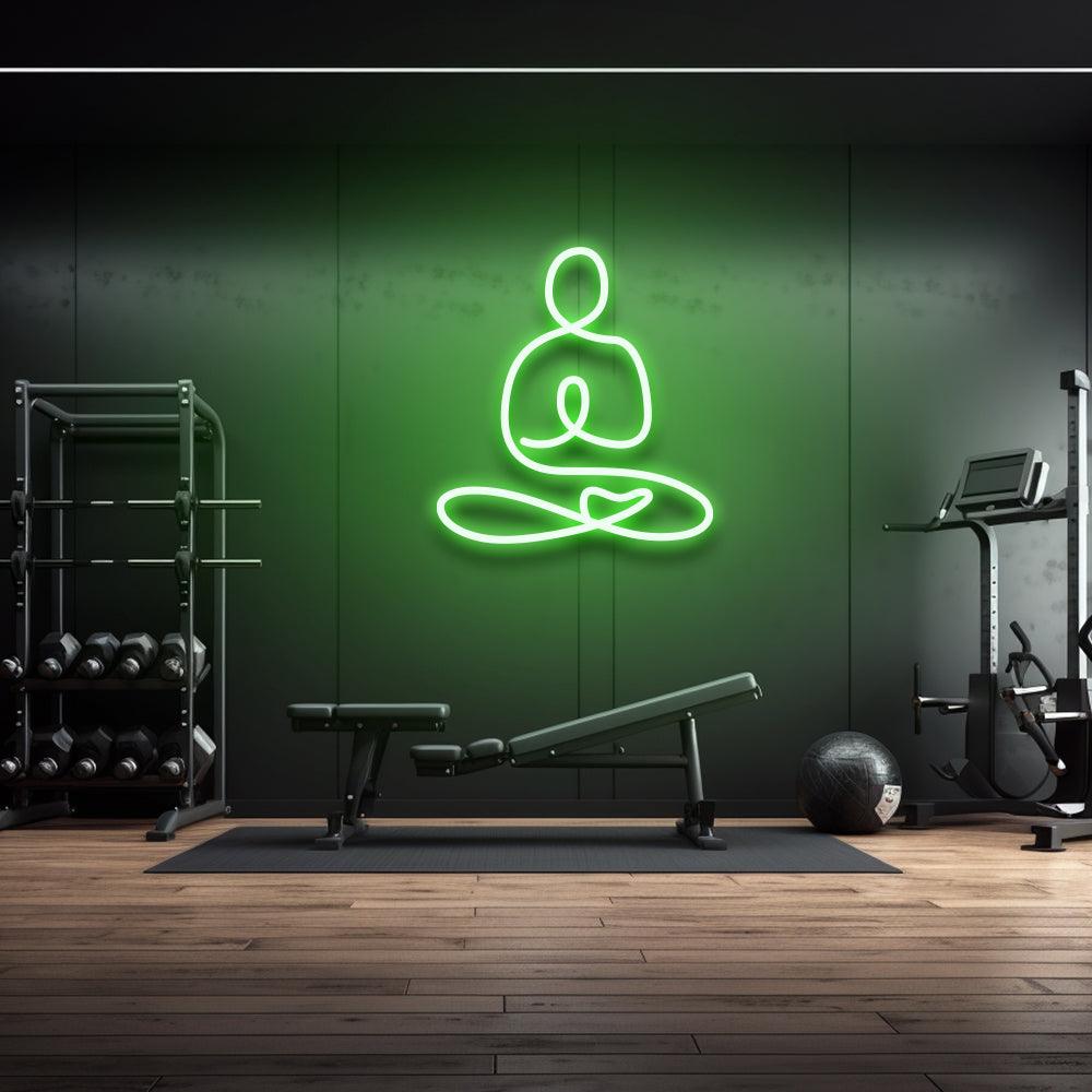 Yoga Icon - LED Neon Sign - NeonNiche
