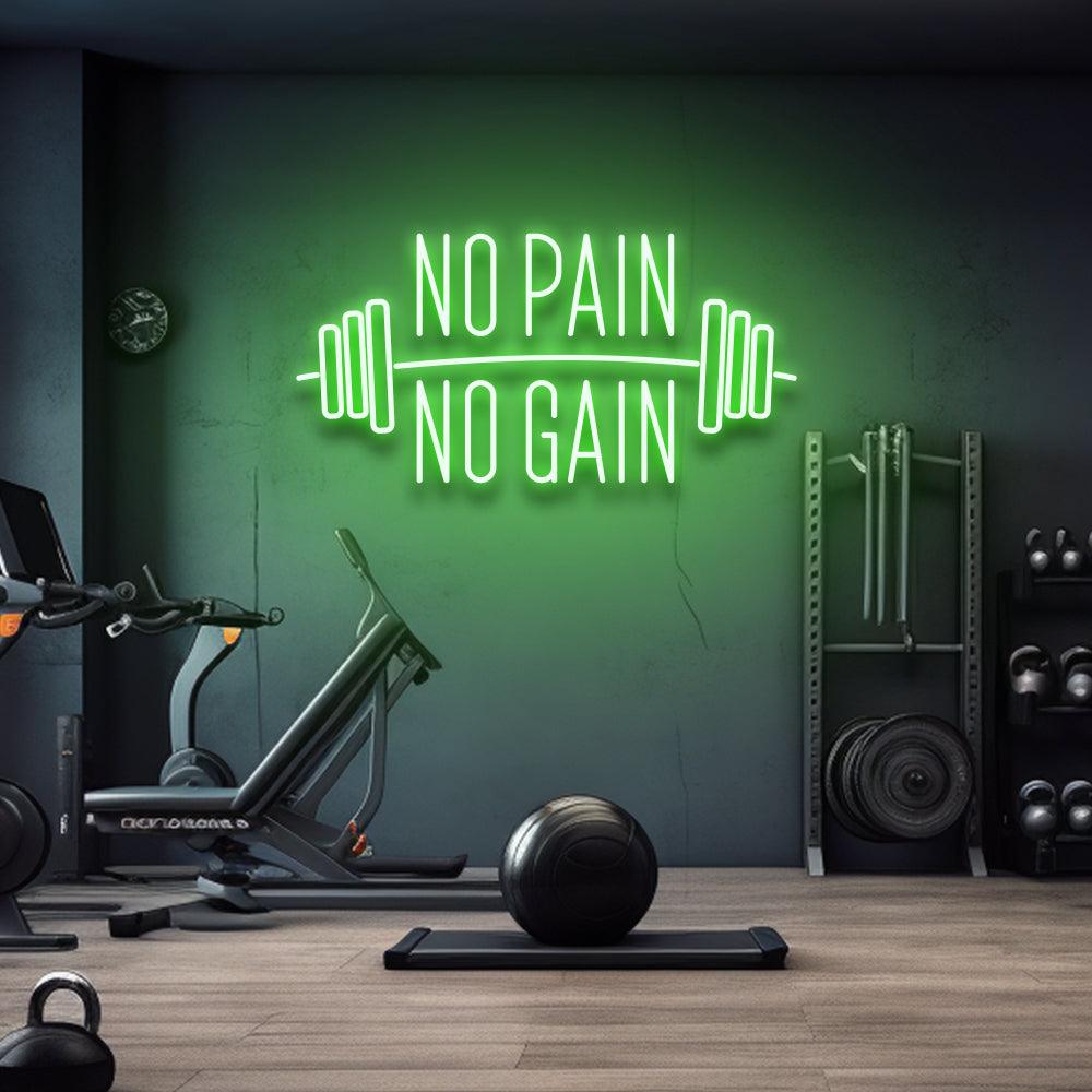 No Pain No Gain - LED Neon Sign - NeonNiche