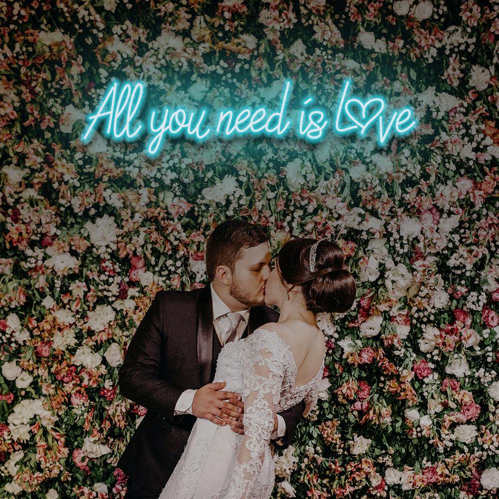 All You Need Is Love - LED Neon Sign - NeonNiche