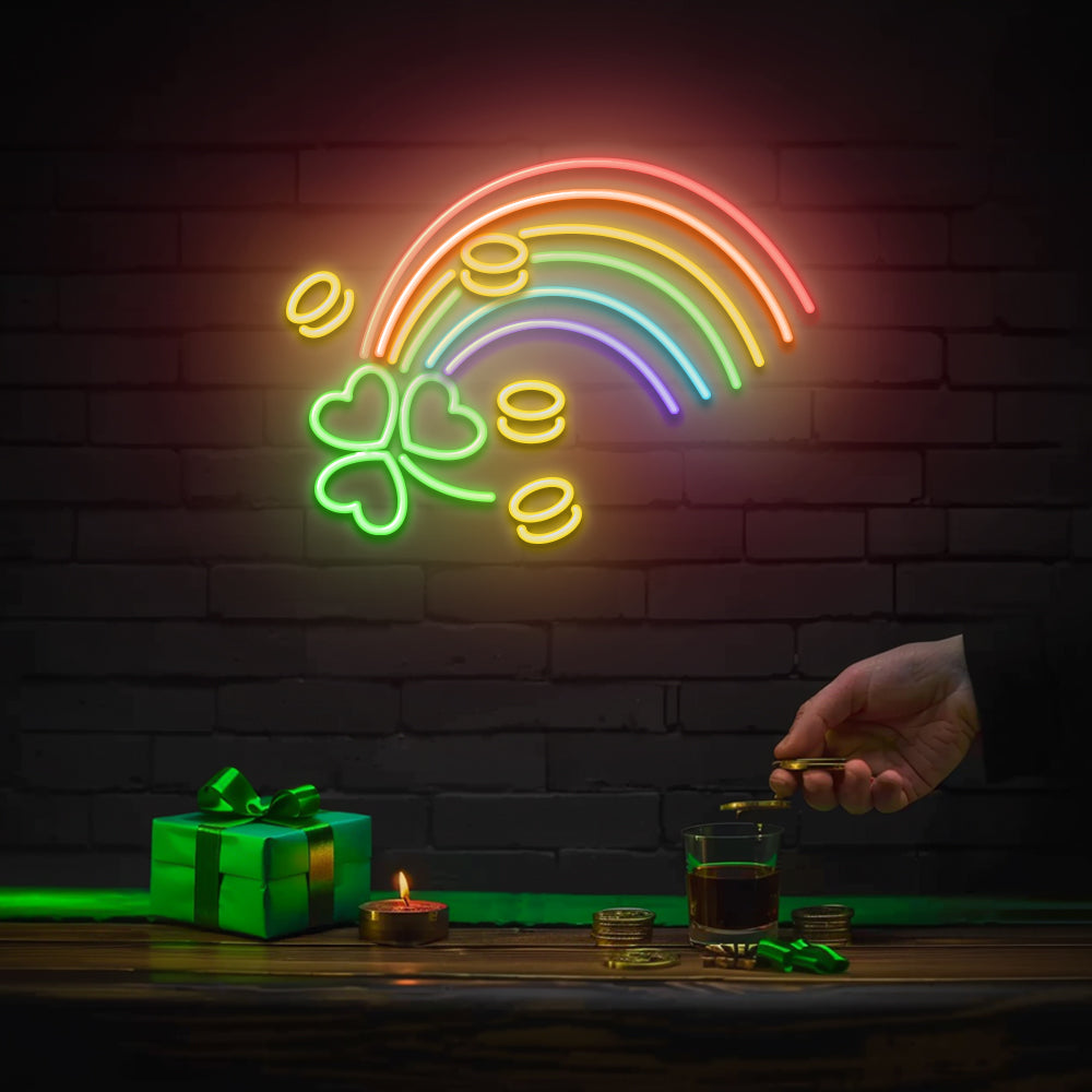 Rainbow Fortune - LED Neon Sign