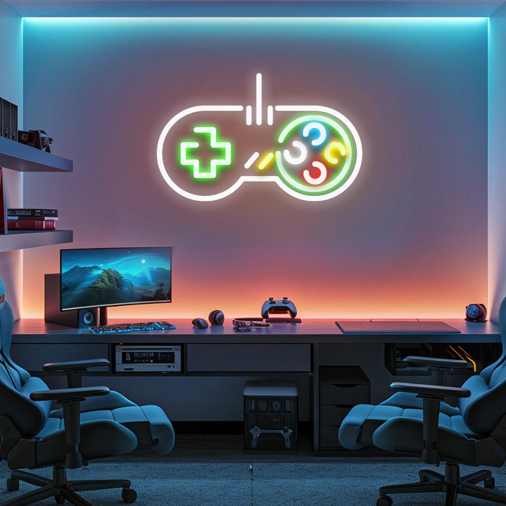 Video Game Controller LED Neon Sign - NeonNiche