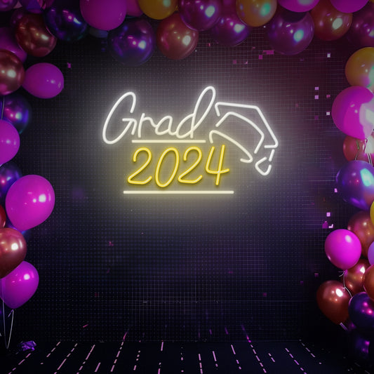 Grad 2024/2025/2026 - LED Neon Sign