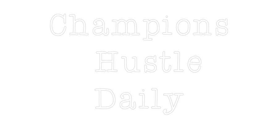 Custom Neon: Champions
... - NeonNiche