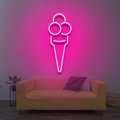 Ice Cream 2- LED Neon Sign - NeonNiche