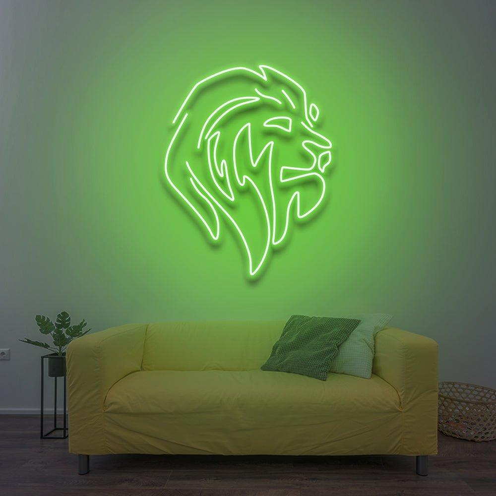 Lion (King of The Jungle) - LED Neon Sign - NeonNiche