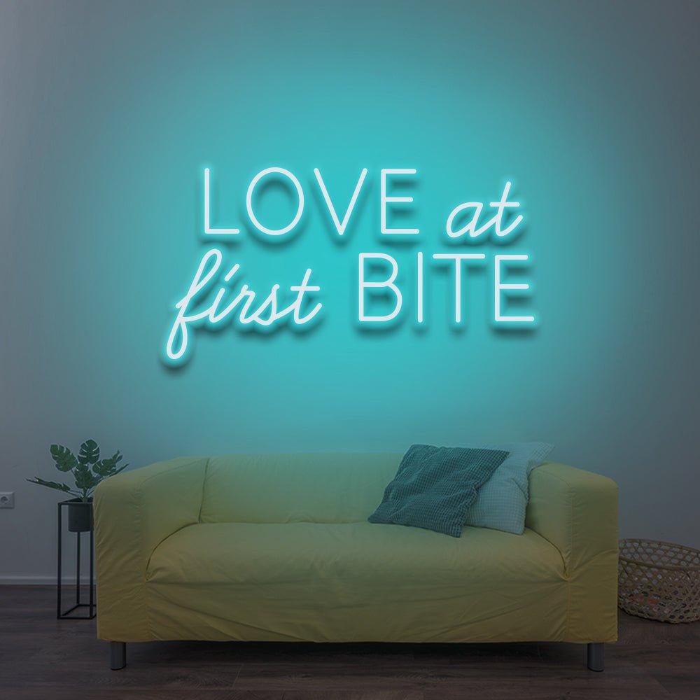 Love At First Bite LED Neon Sign - NeonNiche