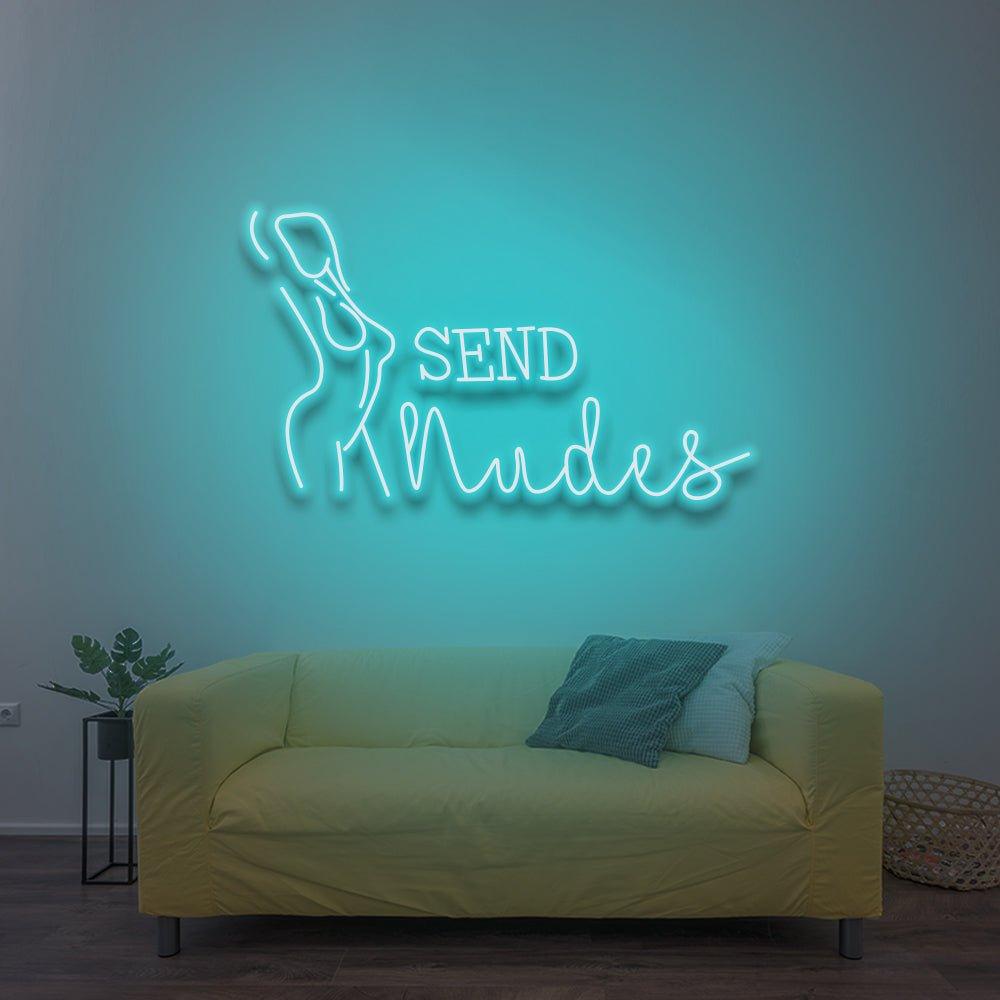Send Nudes - LED Neon Sign - NeonNiche