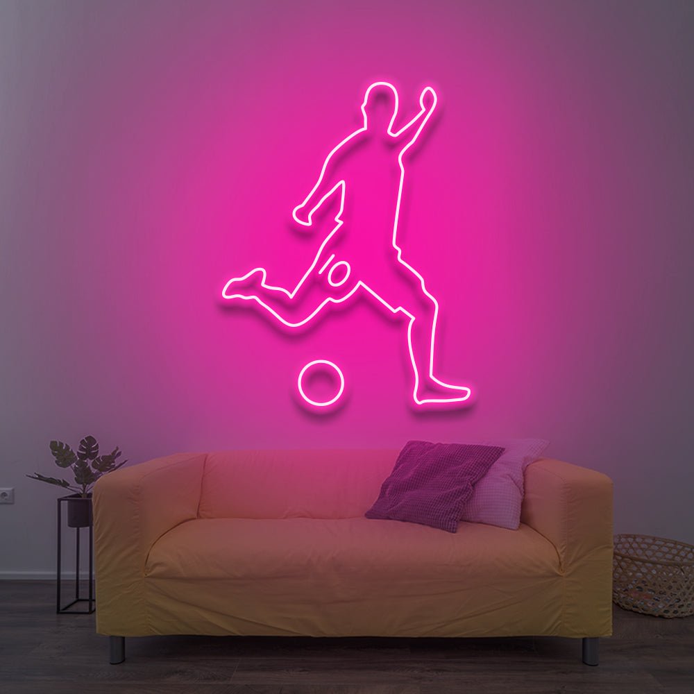 Soccer #10 - LED Neon Sign - NeonNiche