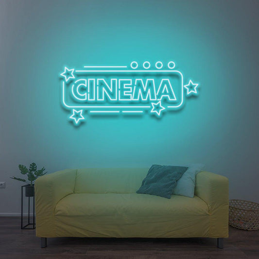 Cinema LED neon sign by NeonNiche