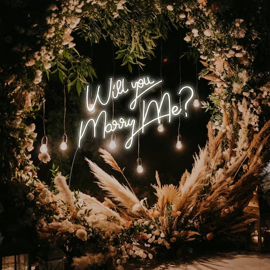 Create the Perfect Proposal Ambiance with LED Neon Signs