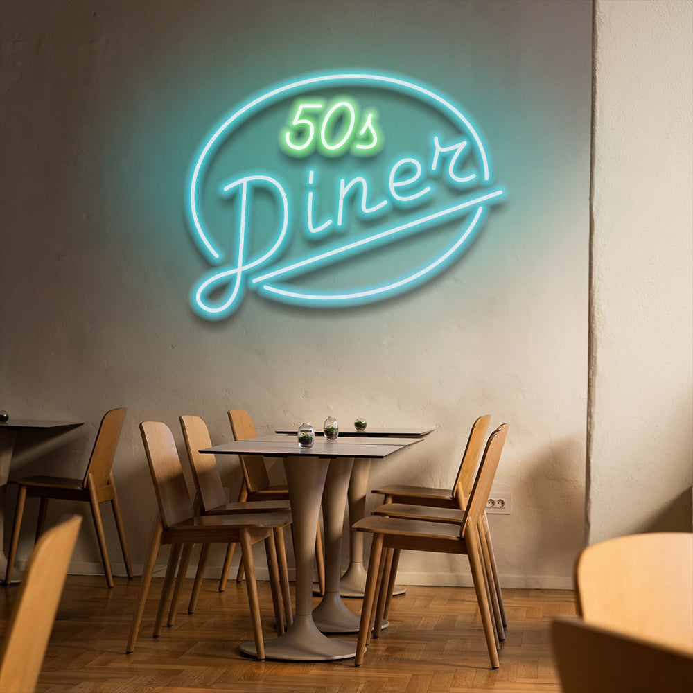50S Diner Neon LED Light
