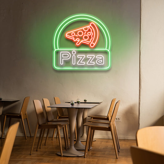 Restaurante de pizza - Letrero de neón LED