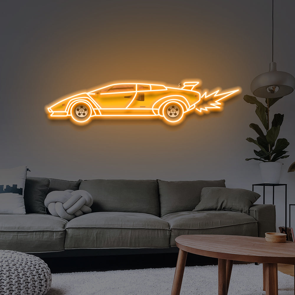 Race Car - LED Neon Sign