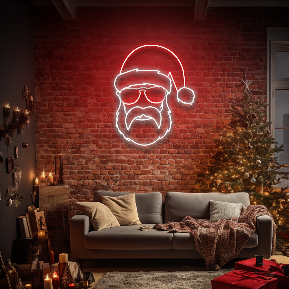 Cool Santa - LED Neon Sign