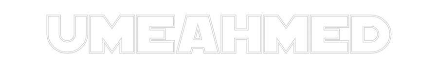 Custom Neon: UMEAHMED