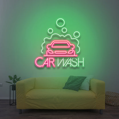 Car Wash - LED Neon Sign