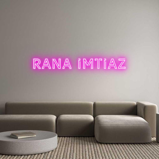 Custom Neon: Rana Imtiaz - NeonNiche