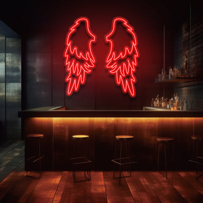 Angel Wings - LED Neon Sign