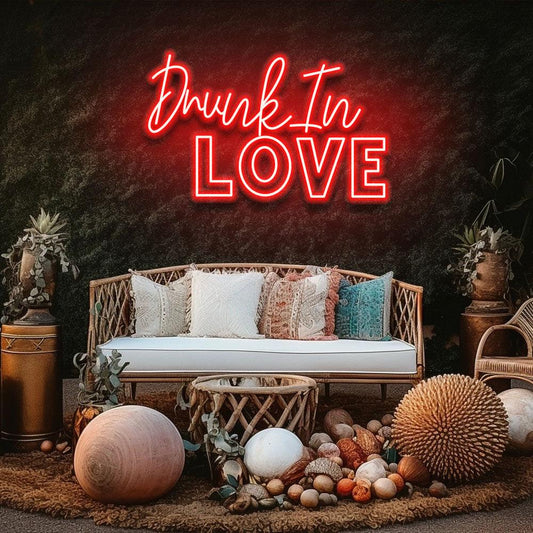 Drunk In Love - LED Neon Sign - NeonNiche