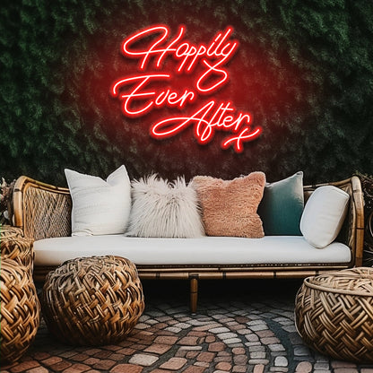 Happily Ever After LED Neon Sign - NeonNiche