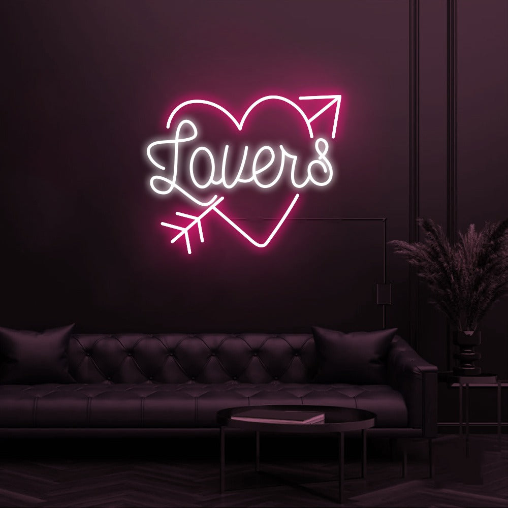 Lovers Heart - LED Neon Sign