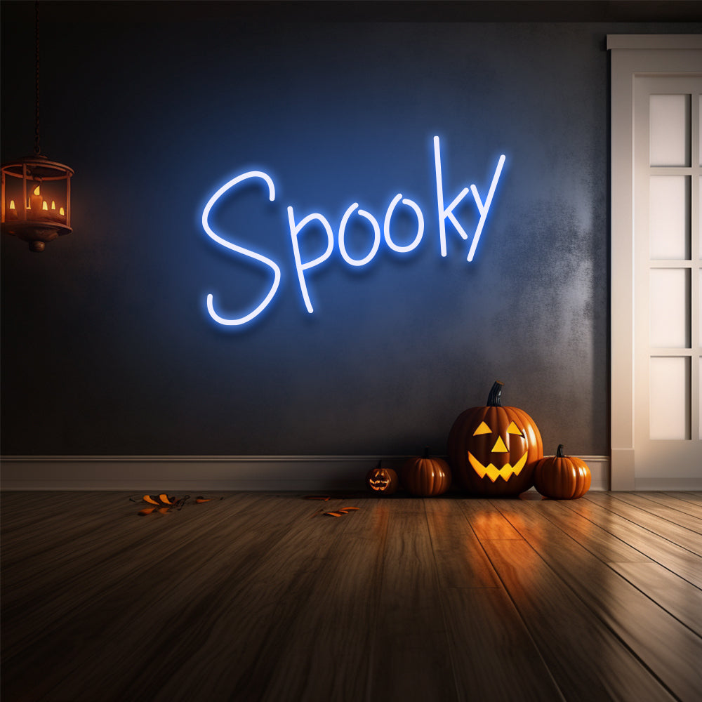 Spooky LED Neon Sign
