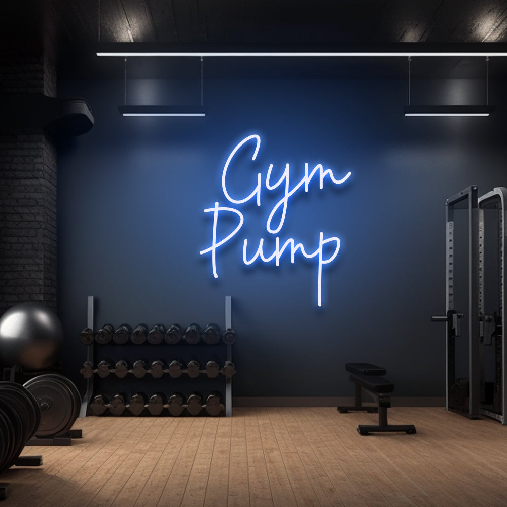 Gym Pump - LED Neon Sign