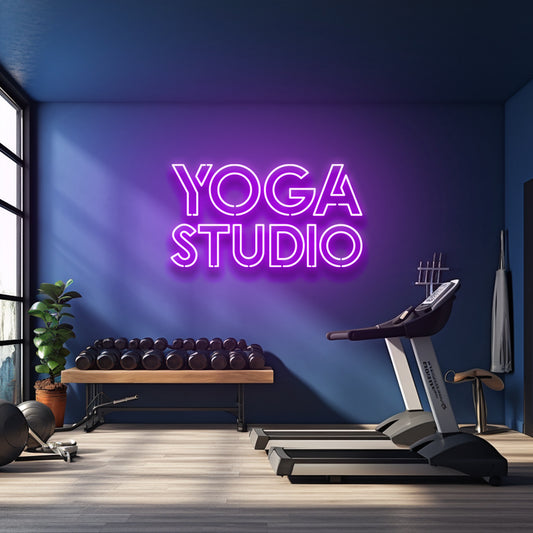 Studio de Yoga - Enseigne au néon LED