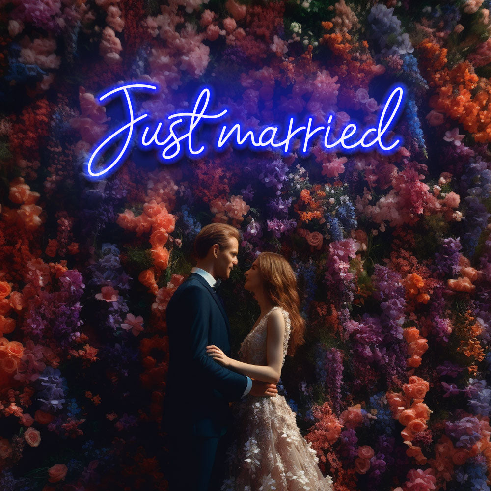 Just Married - LED Neon Sign